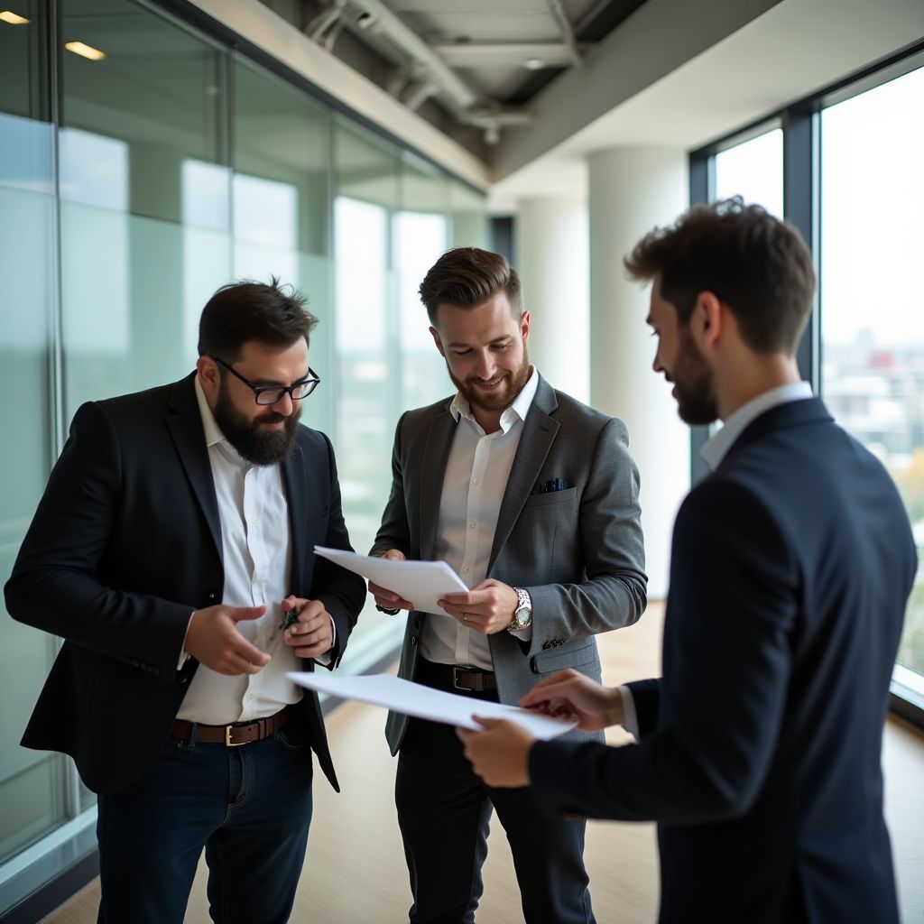 Şirketimizin kurucuları ilk ofisimizde